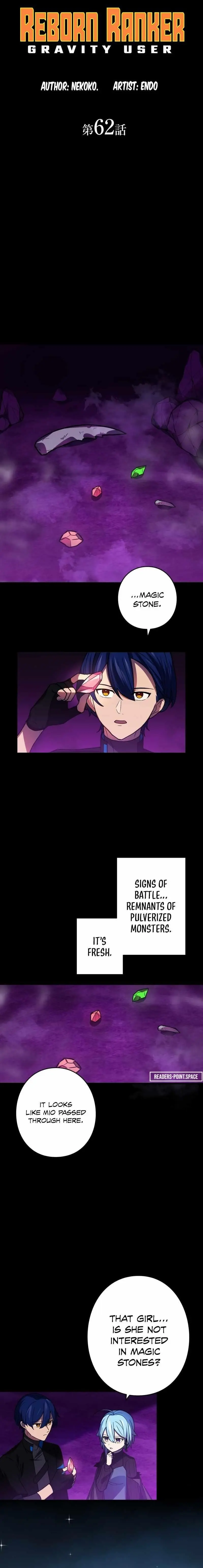 Reborn Ranker Gravity User Chapter 62 - Page 1