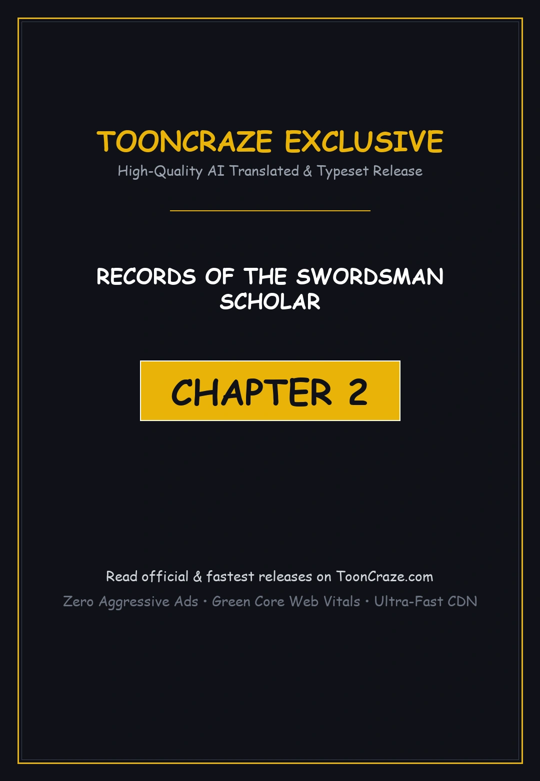 Records Of The Swordsman Scholar Chapter 2 - Page 1