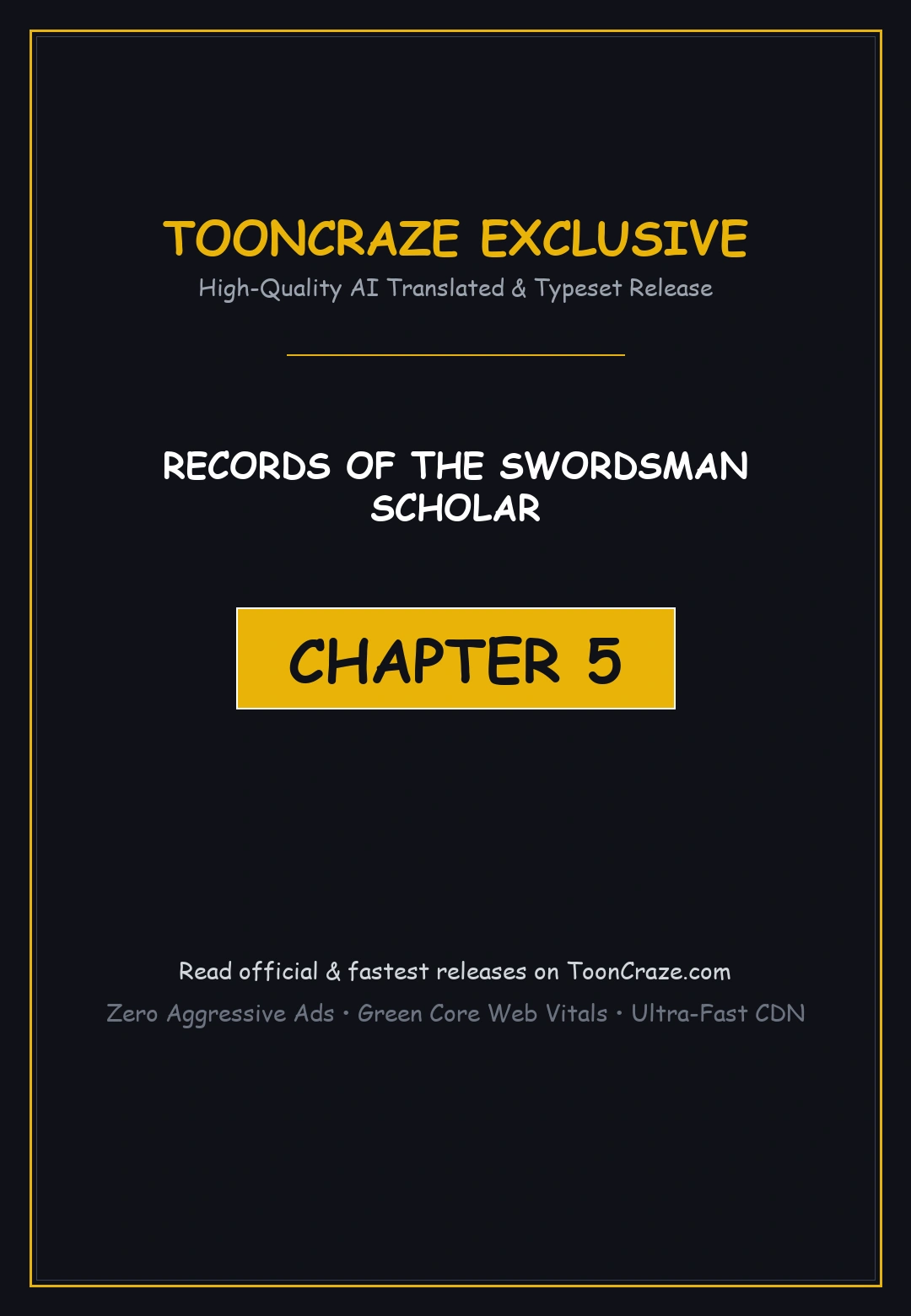 Records Of The Swordsman Scholar Chapter 5 - Page 1