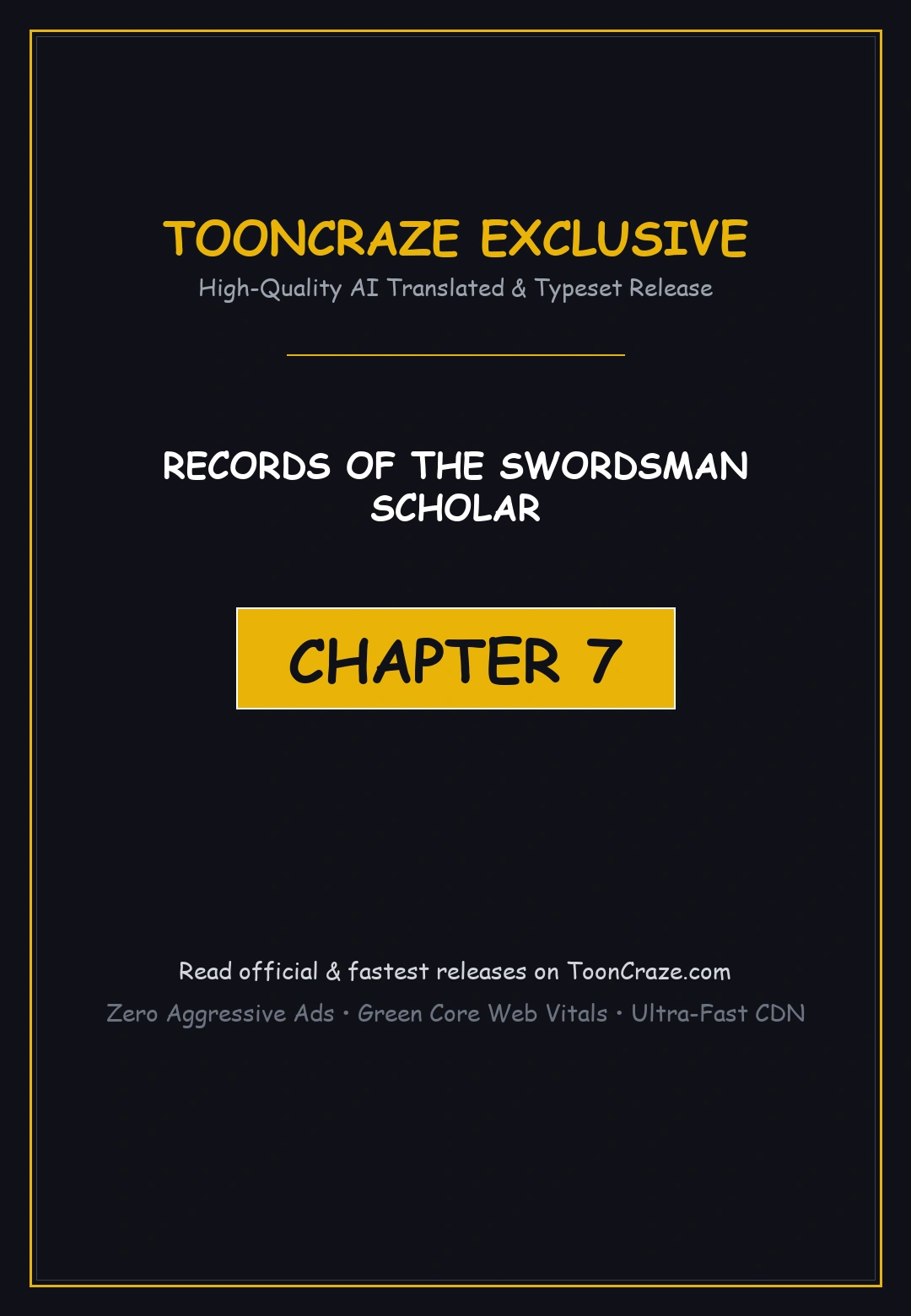 Records Of The Swordsman Scholar Chapter 7 - Page 1