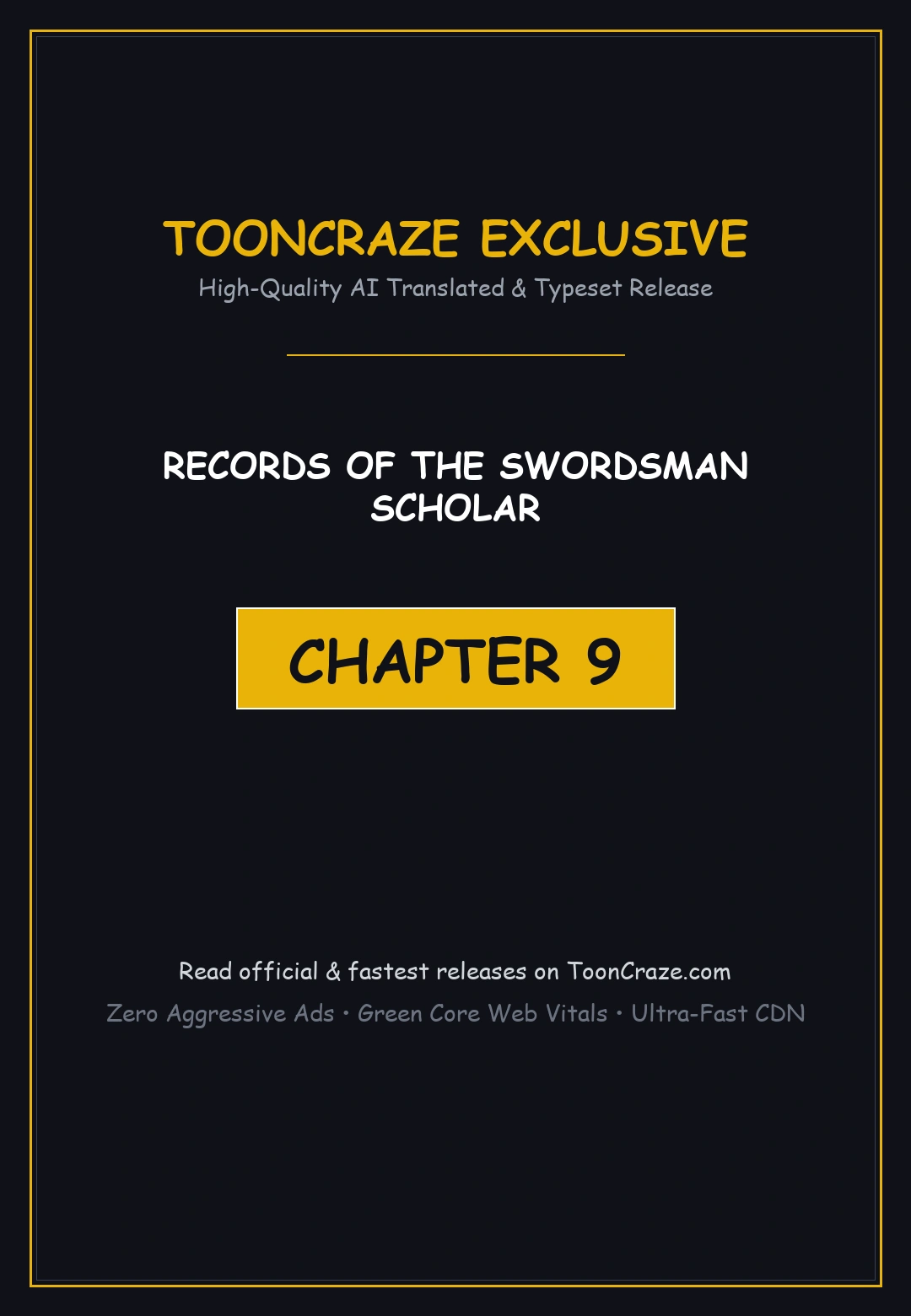 Records Of The Swordsman Scholar Chapter 9 - Page 1