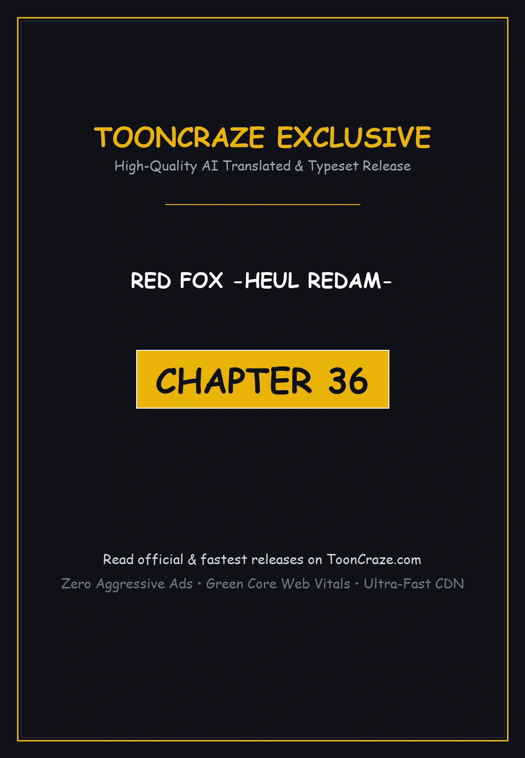 Red Fox Heul Redam Chapter 36 - Page 1
