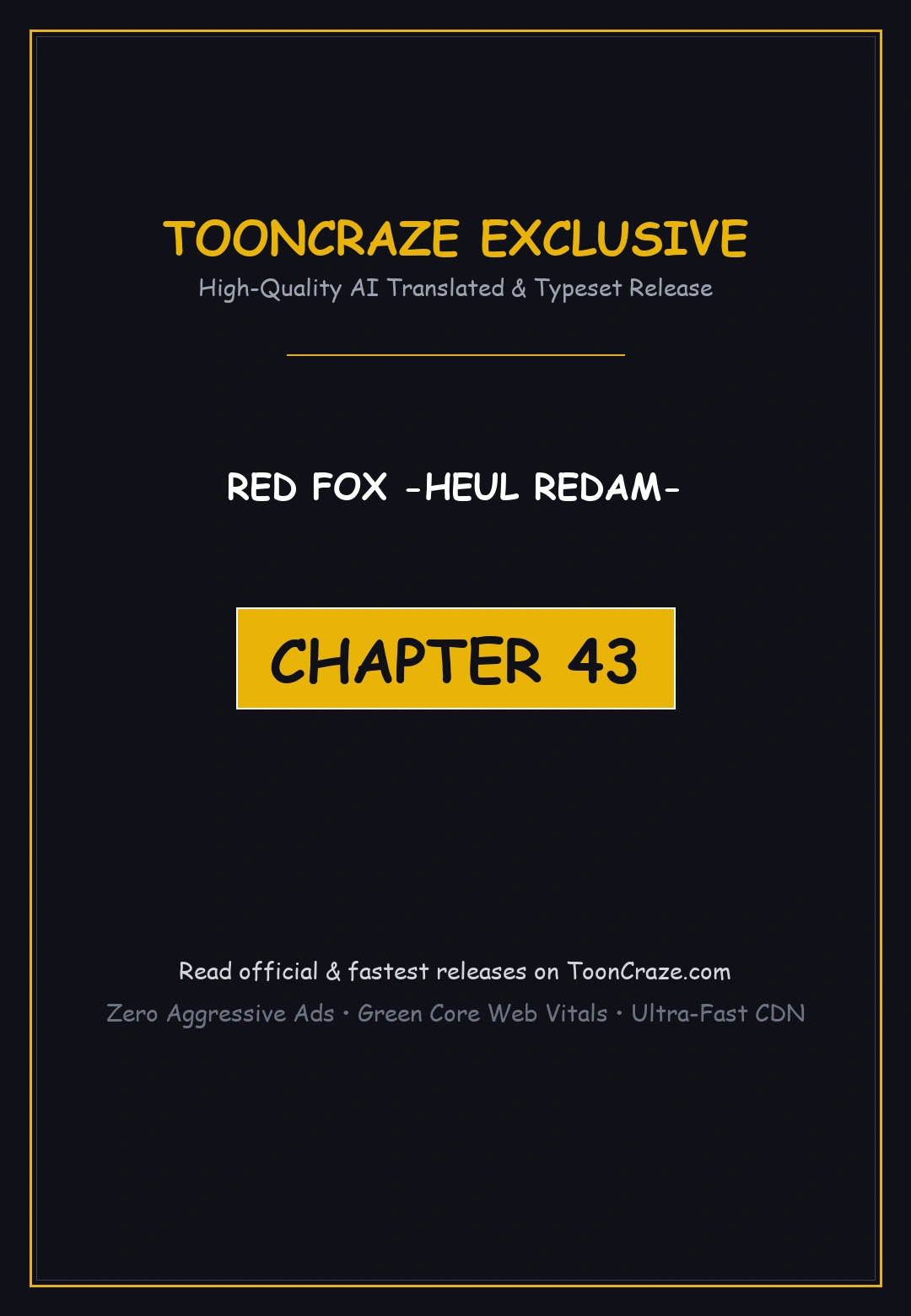 Red Fox Heul Redam Chapter 43 - Page 1