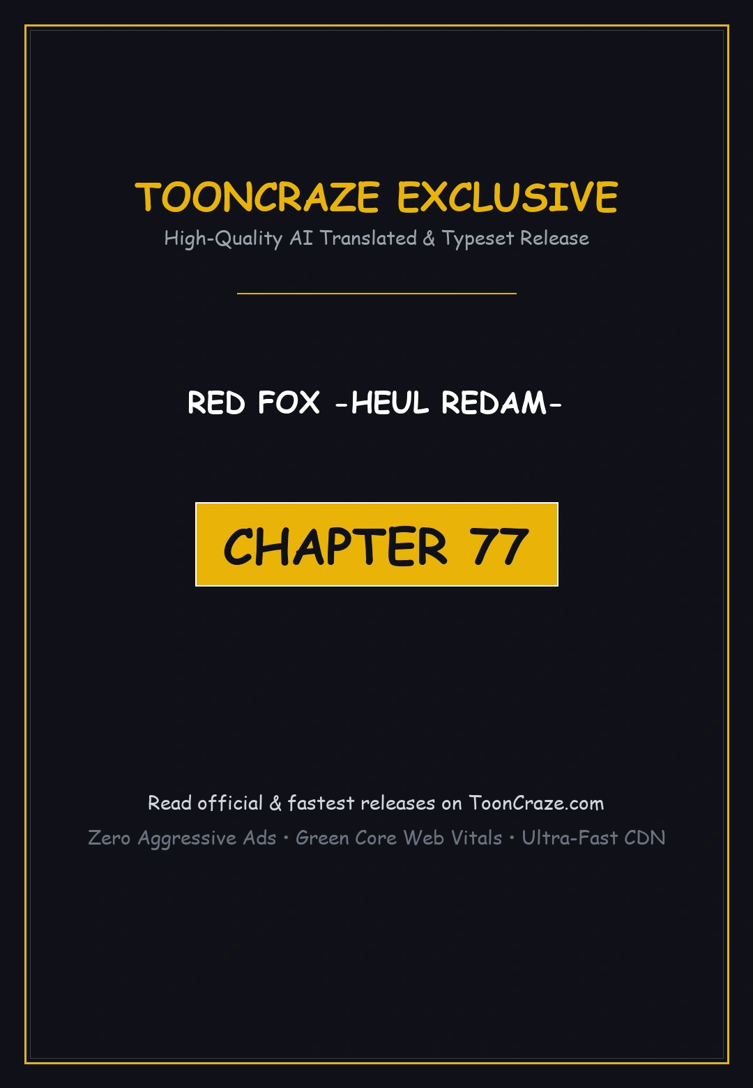 Red Fox Heul Redam Chapter 77 - Page 1