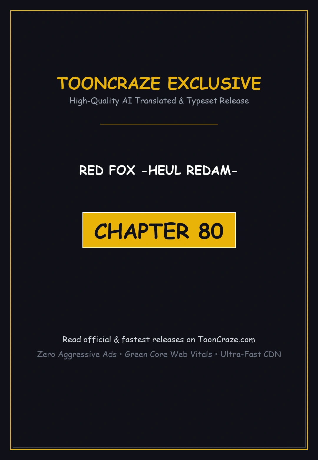 Red Fox Heul Redam Chapter 80 - Page 1