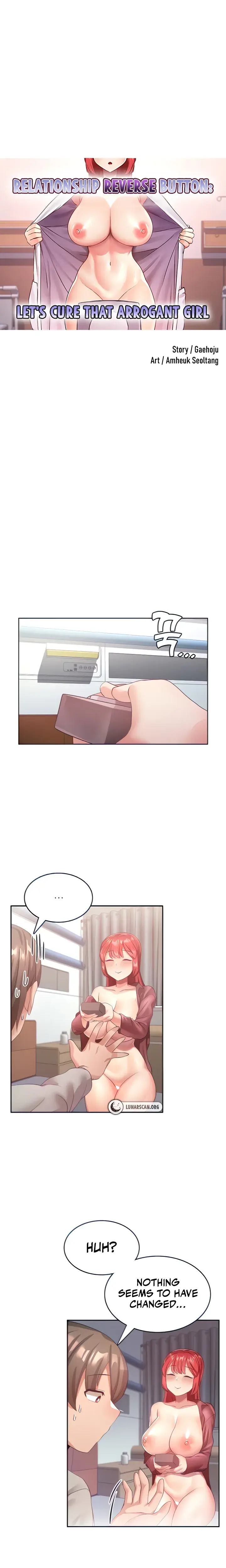 Relationship Reverse Button Lets Cure That Arrogant Girl Chapter 6 - Page 1