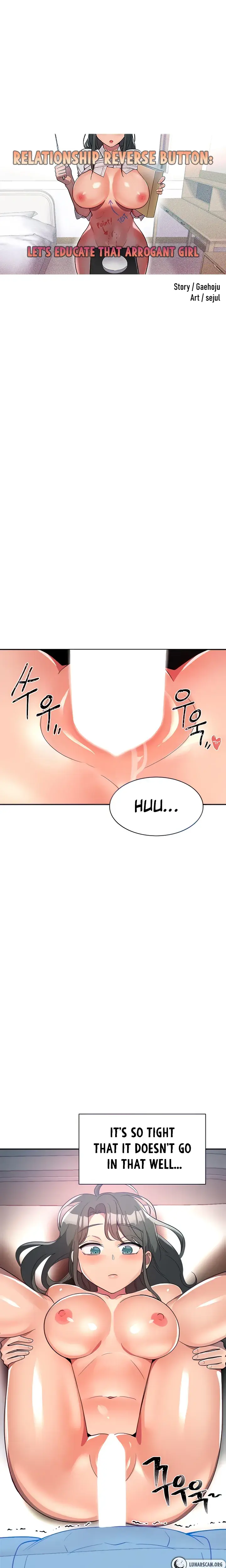 Relationship Reverse Button Lets Educate That Arrogant Girl Chapter 6 - Page 1