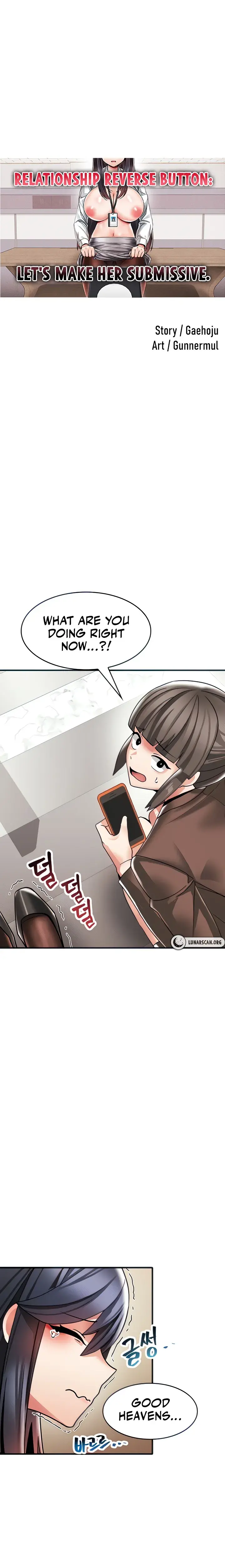 Relationship Reverse Button Lets Make Her Submissive Chapter 5 - Page 1