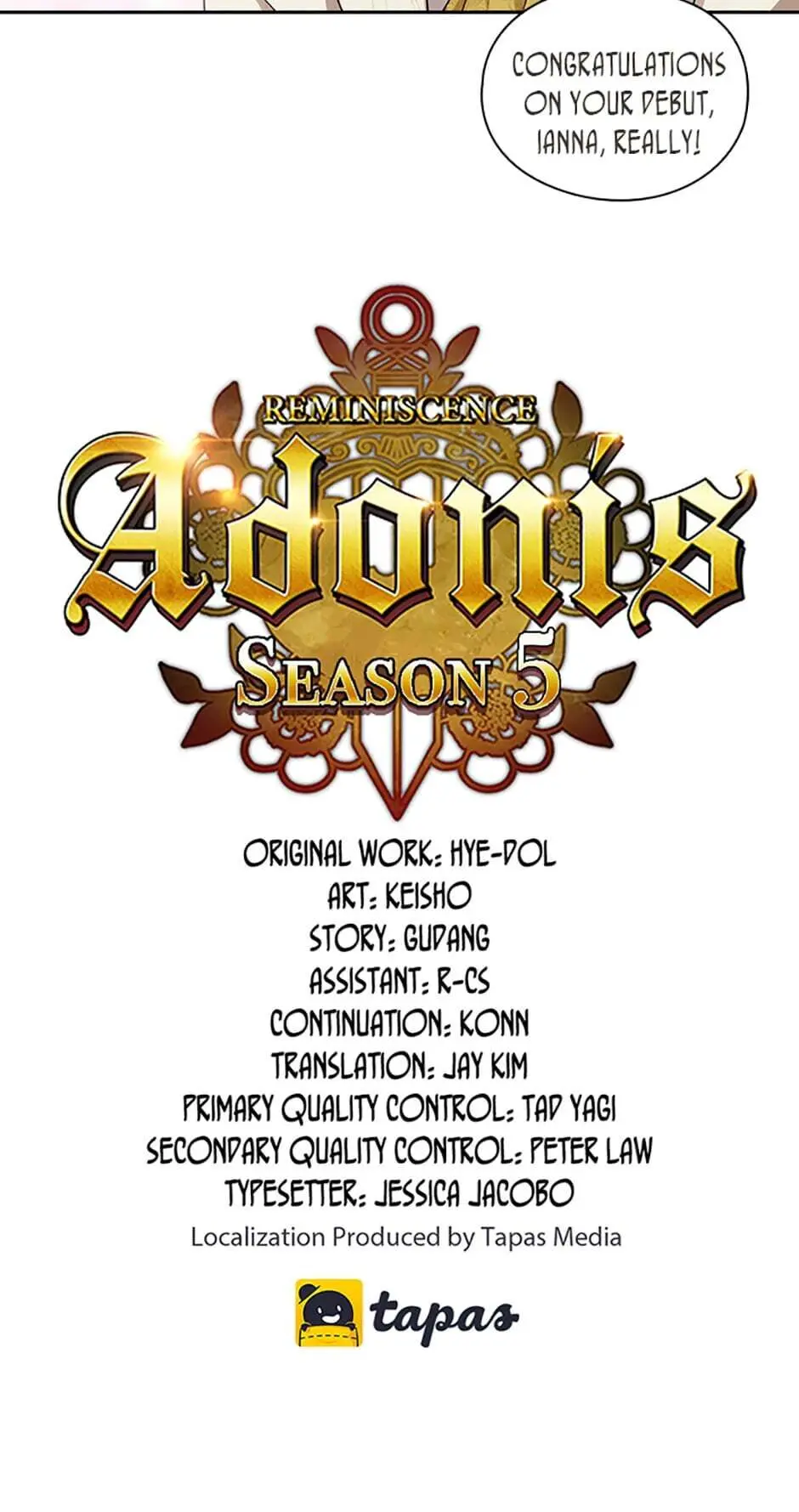 Reminiscence Adonis Manhwa Chapter 173 - Page 56
