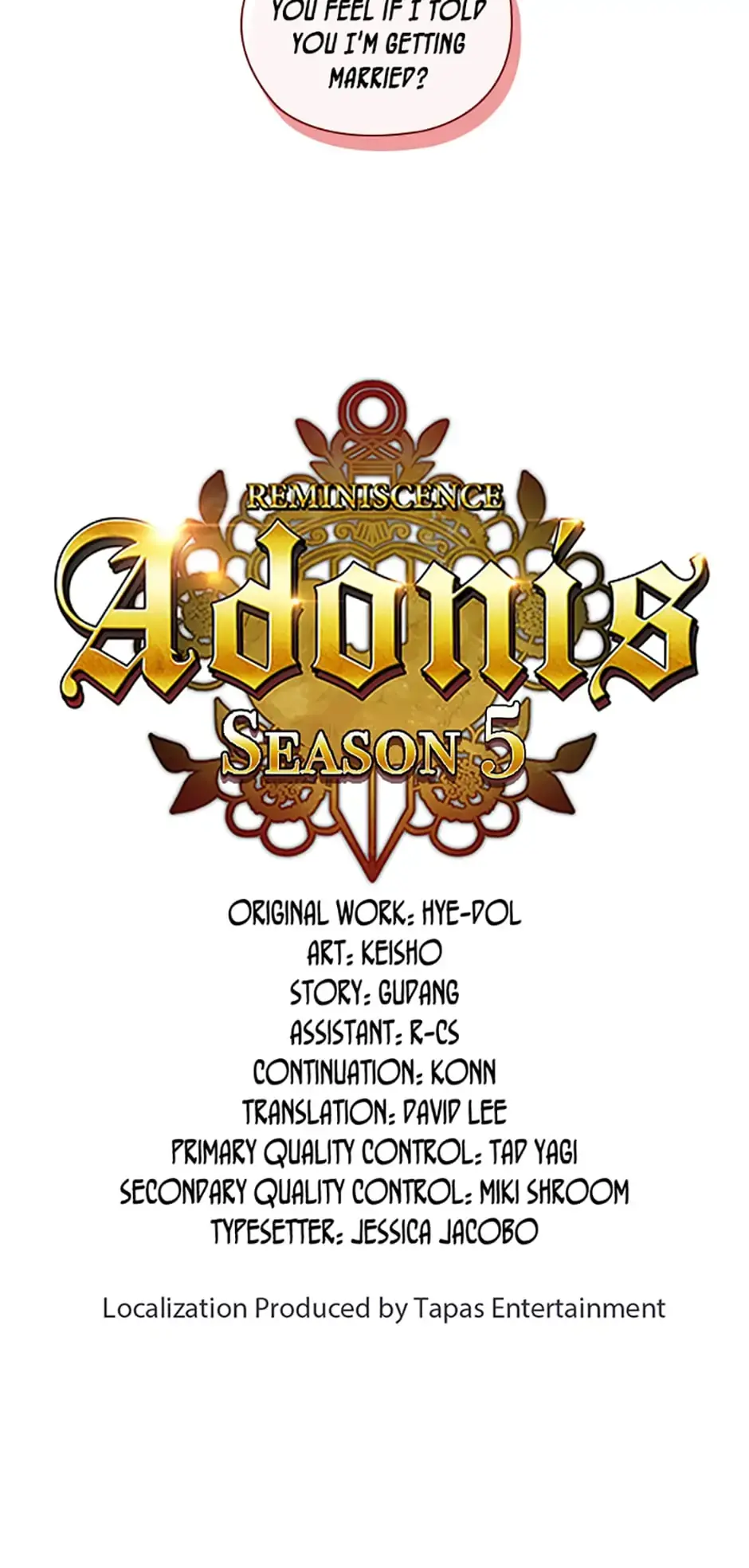 Reminiscence Adonis Manhwa Chapter 195 - Page 55