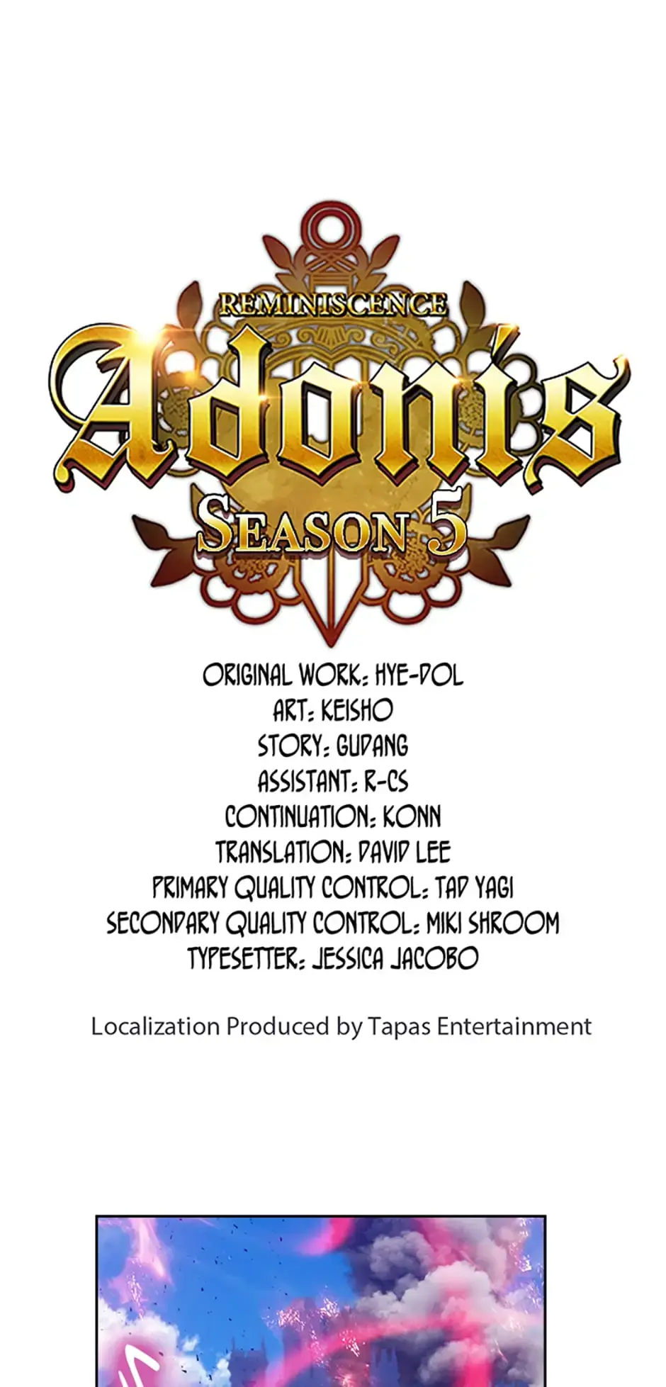 Reminiscence Adonis Manhwa Chapter 197 - Page 1