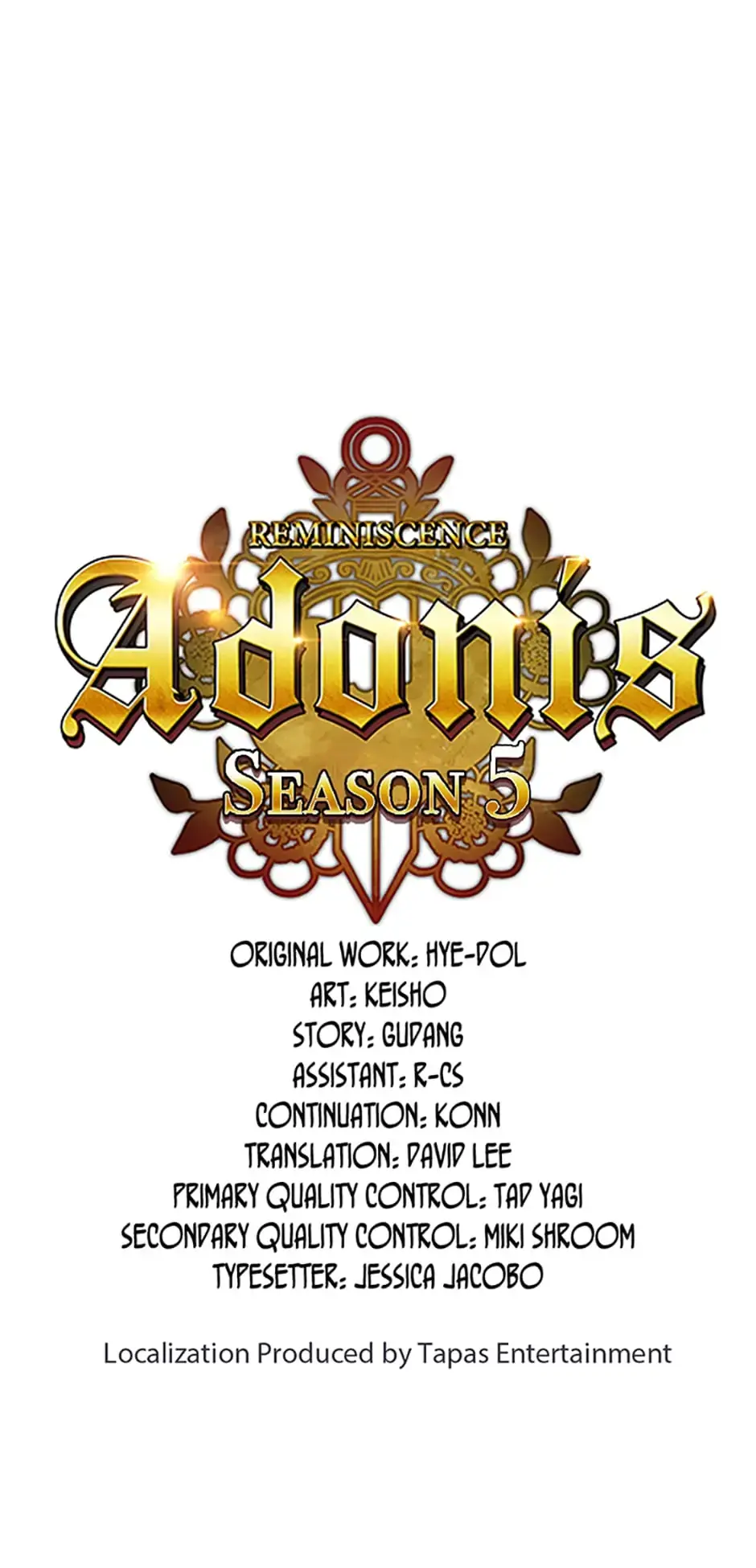 Reminiscence Adonis Manhwa Chapter 200 - Page 1