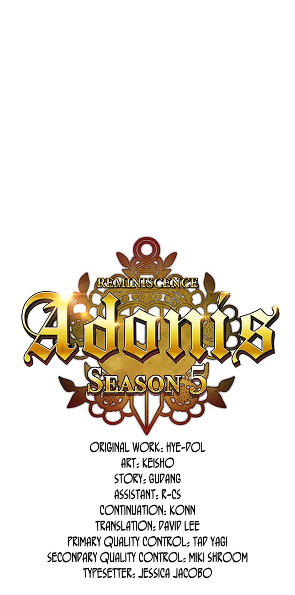 Reminiscence Adonis Manhwa Chapter 204 - Page 1