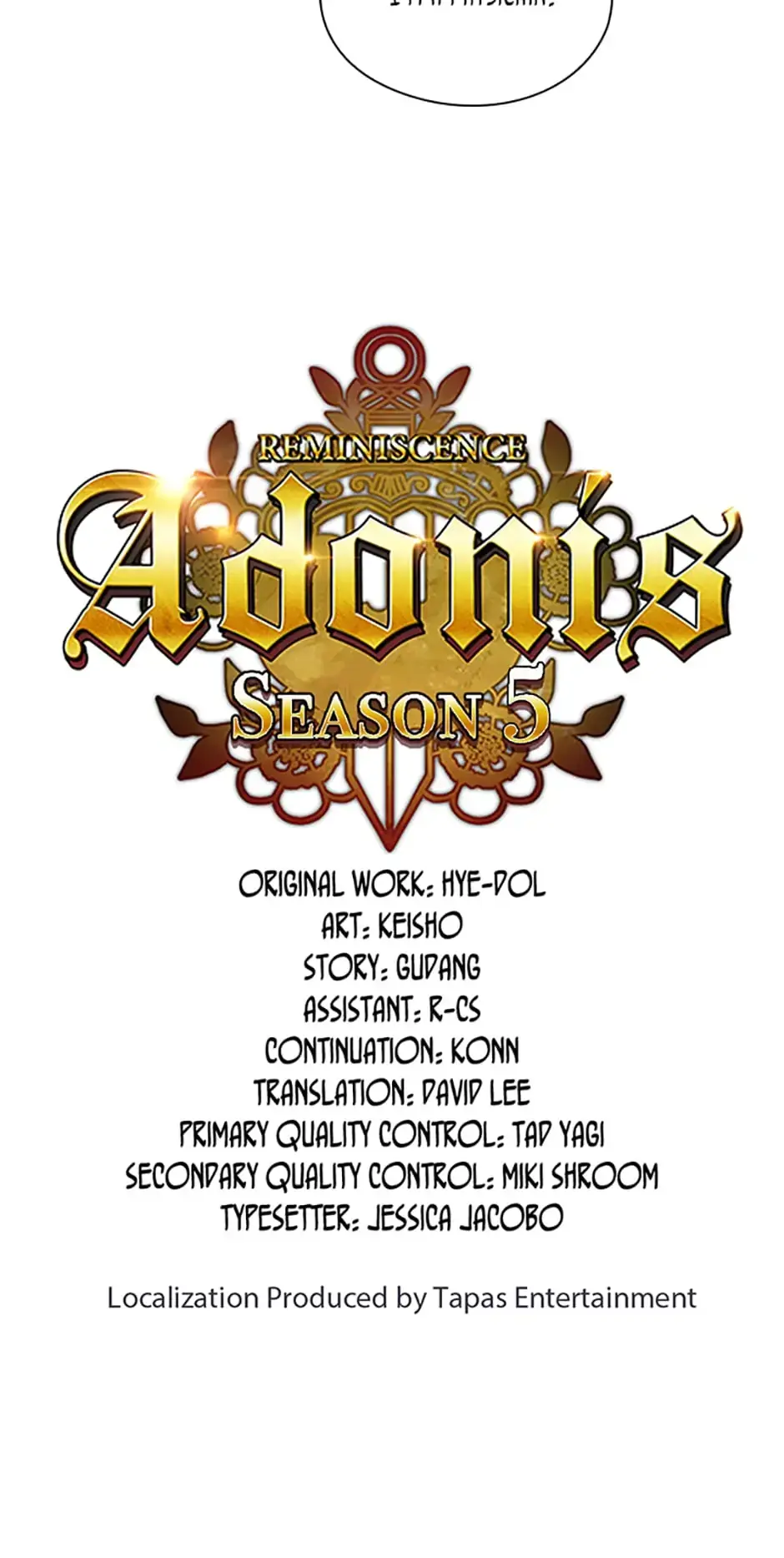 Reminiscence Adonis Manhwa Chapter 205 - Page 61