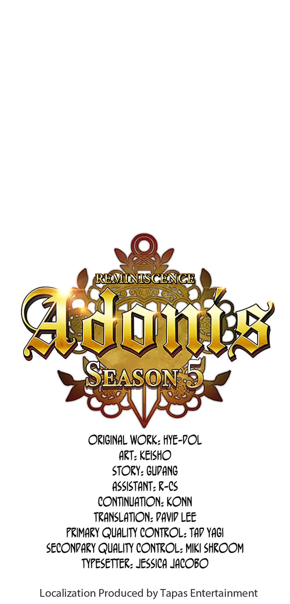 Reminiscence Adonis Manhwa Chapter 207 - Page 1