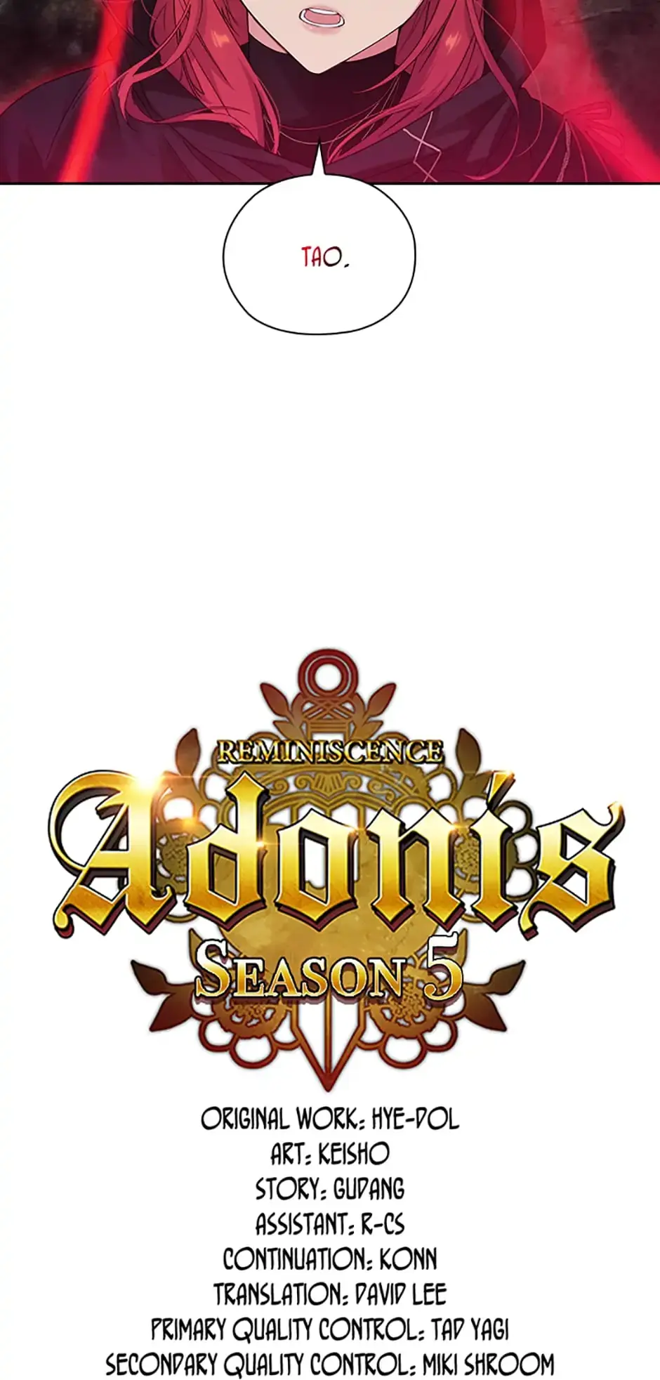 Reminiscence Adonis Manhwa Chapter 210 - Page 3