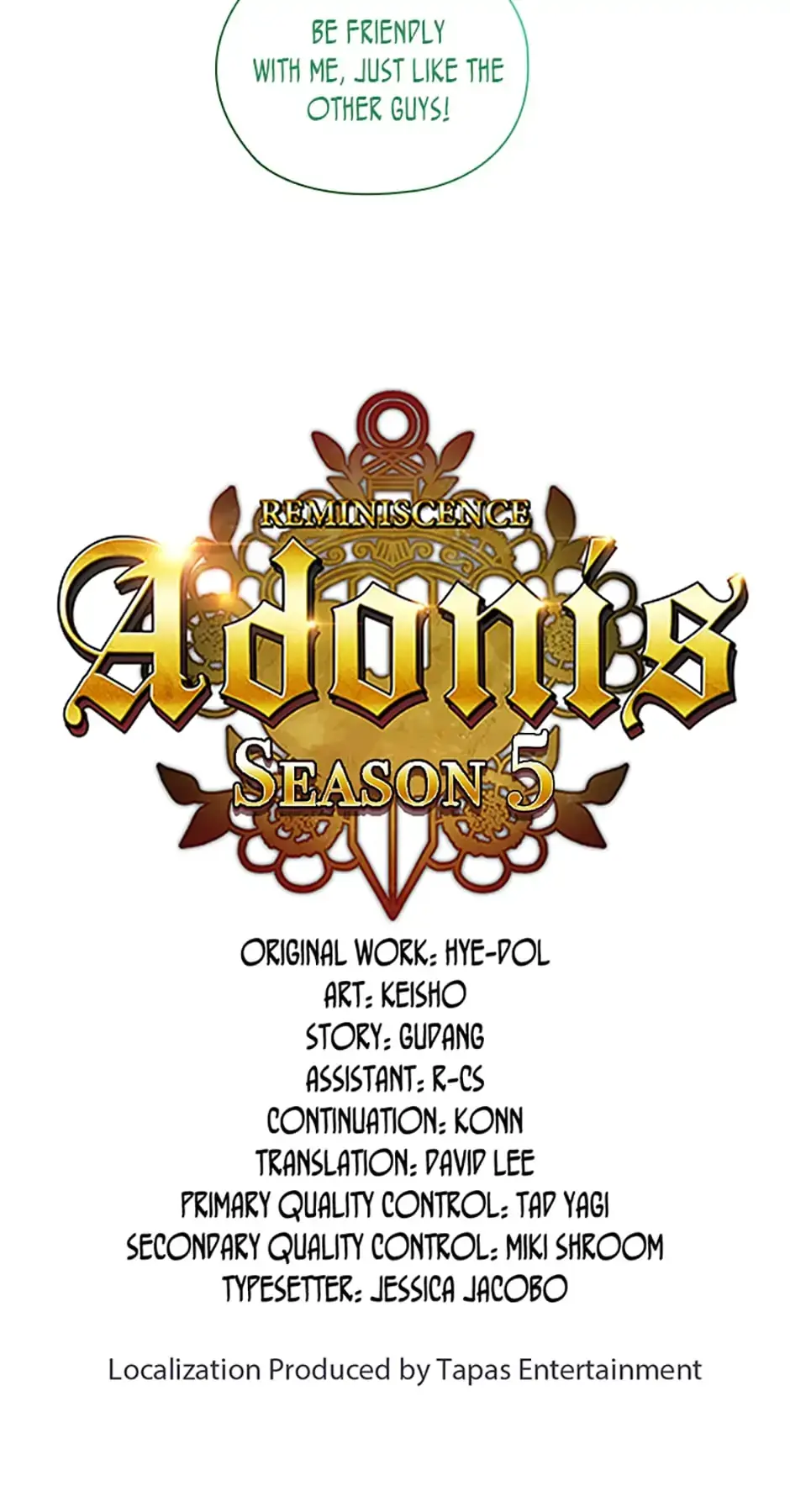 Reminiscence Adonis Manhwa Chapter 214 - Page 58