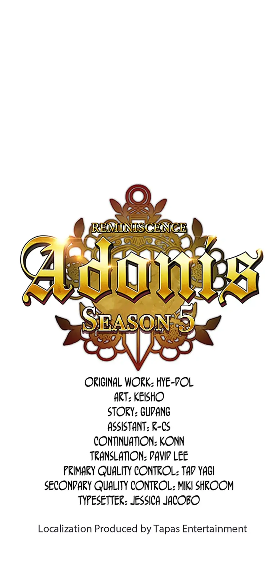Reminiscence Adonis Manhwa Chapter 222 - Page 1