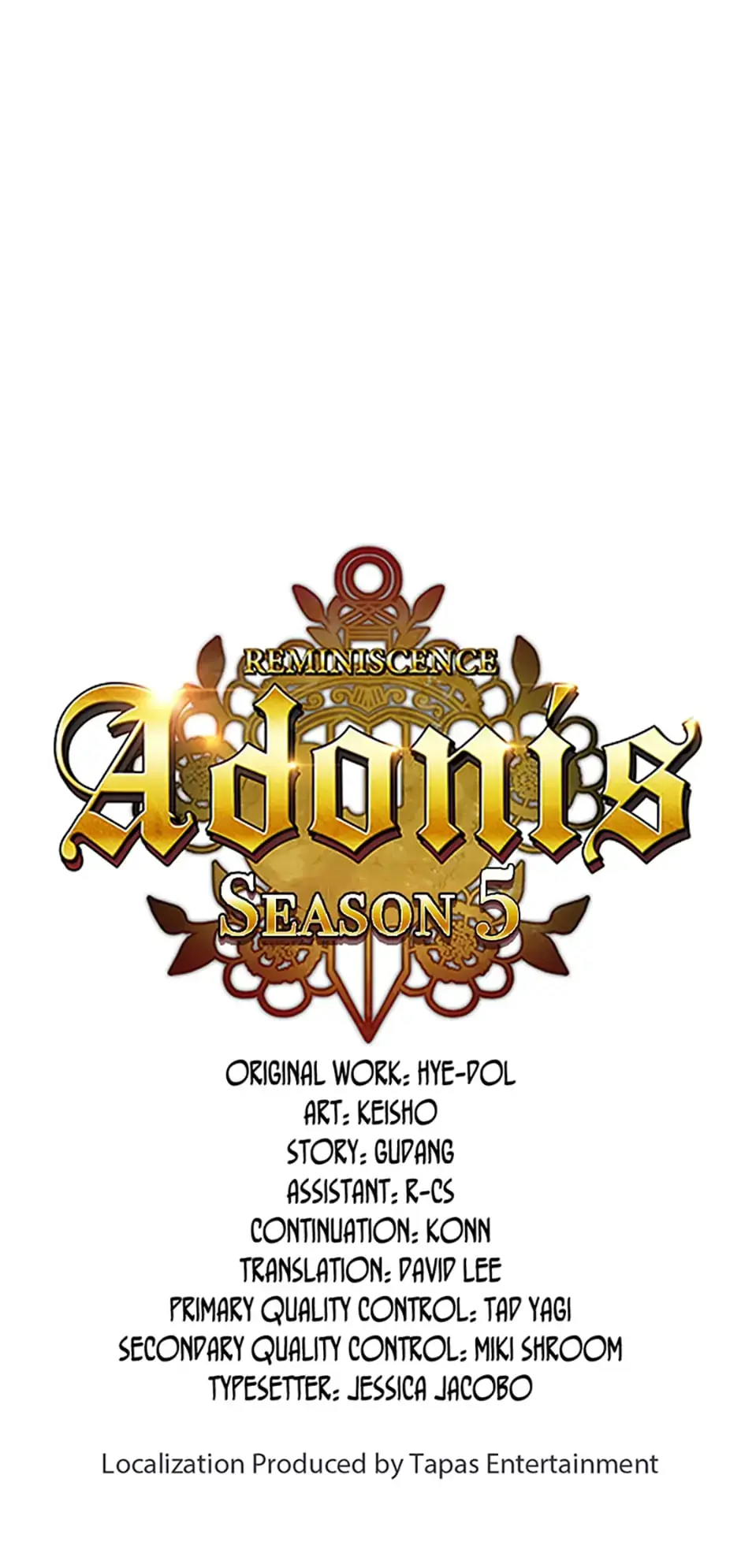 Reminiscence Adonis Manhwa Chapter 225 - Page 1