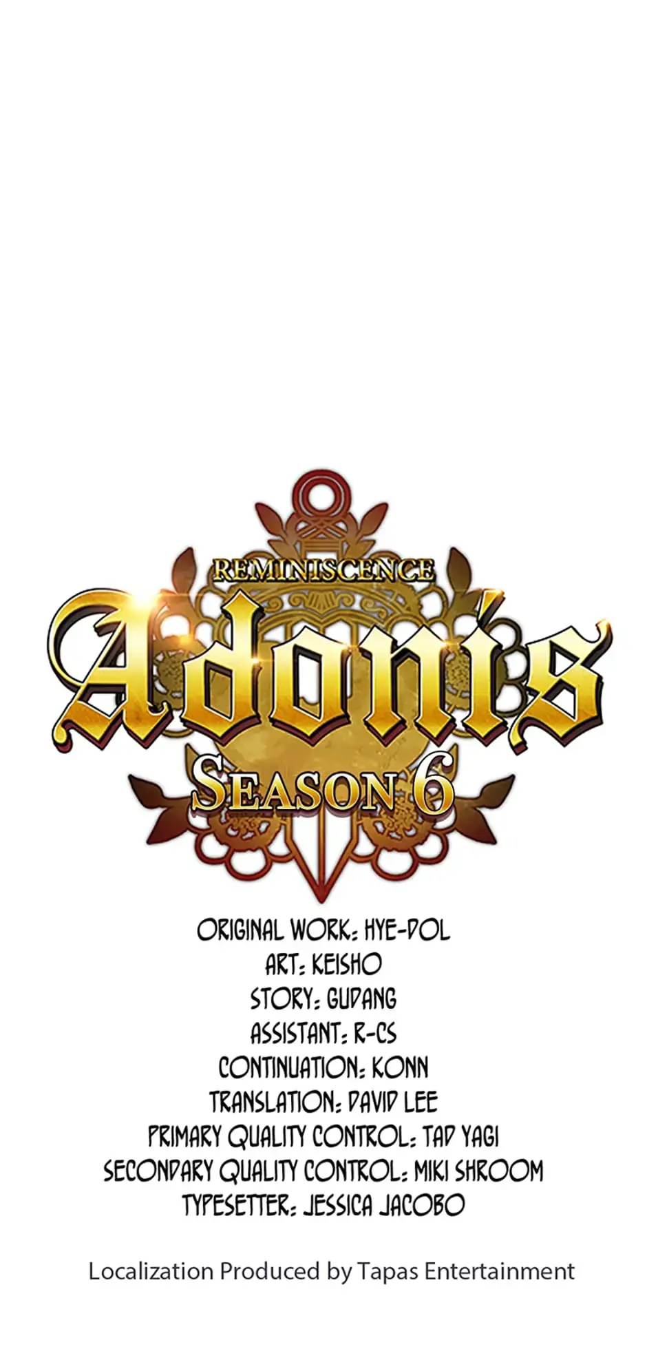 Reminiscence Adonis Manhwa Chapter 232 - Page 1