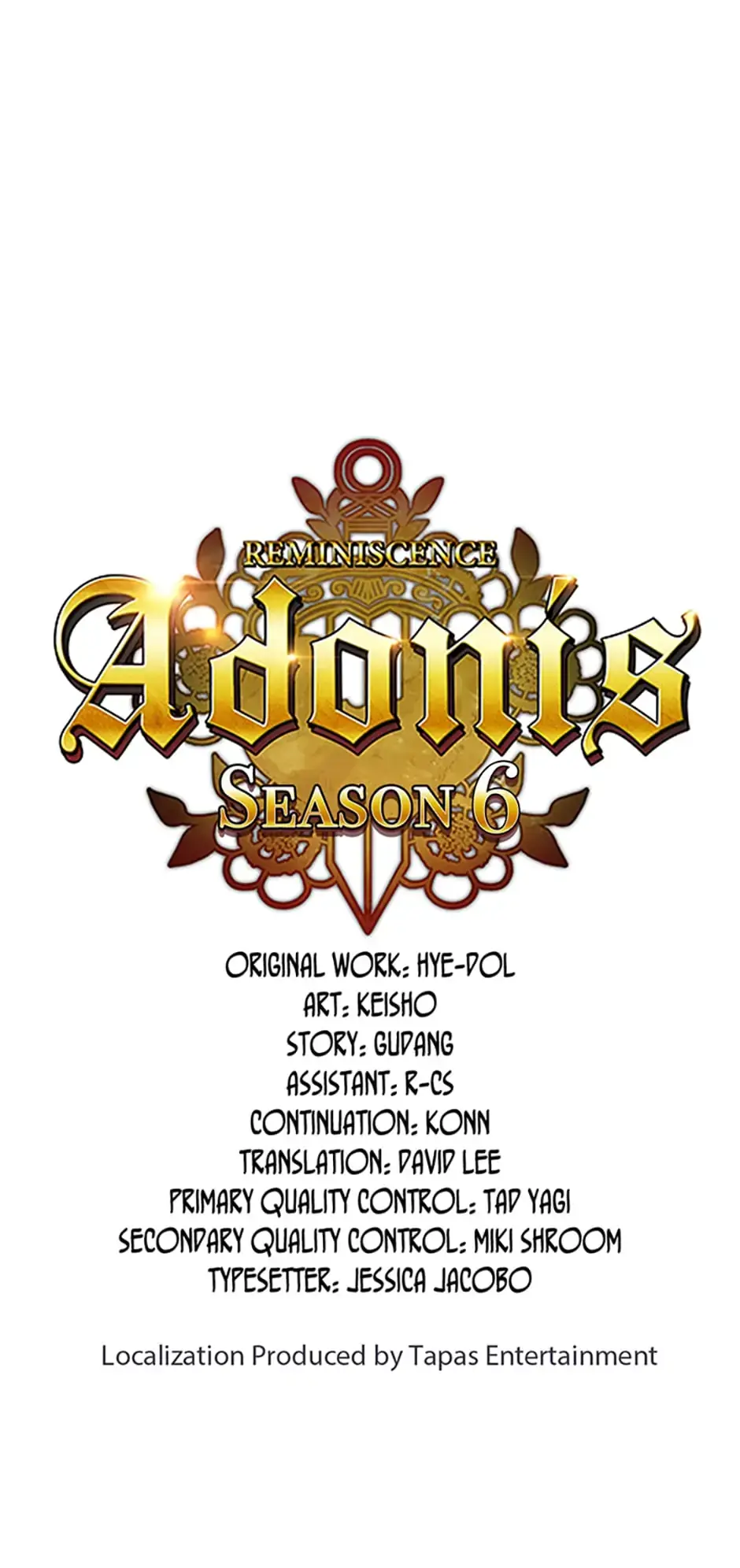 Reminiscence Adonis Manhwa Chapter 233 - Page 1