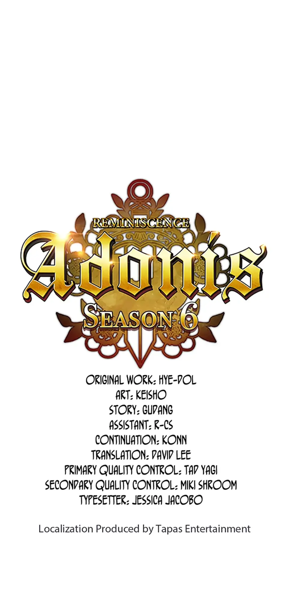 Reminiscence Adonis Manhwa Chapter 237 - Page 1