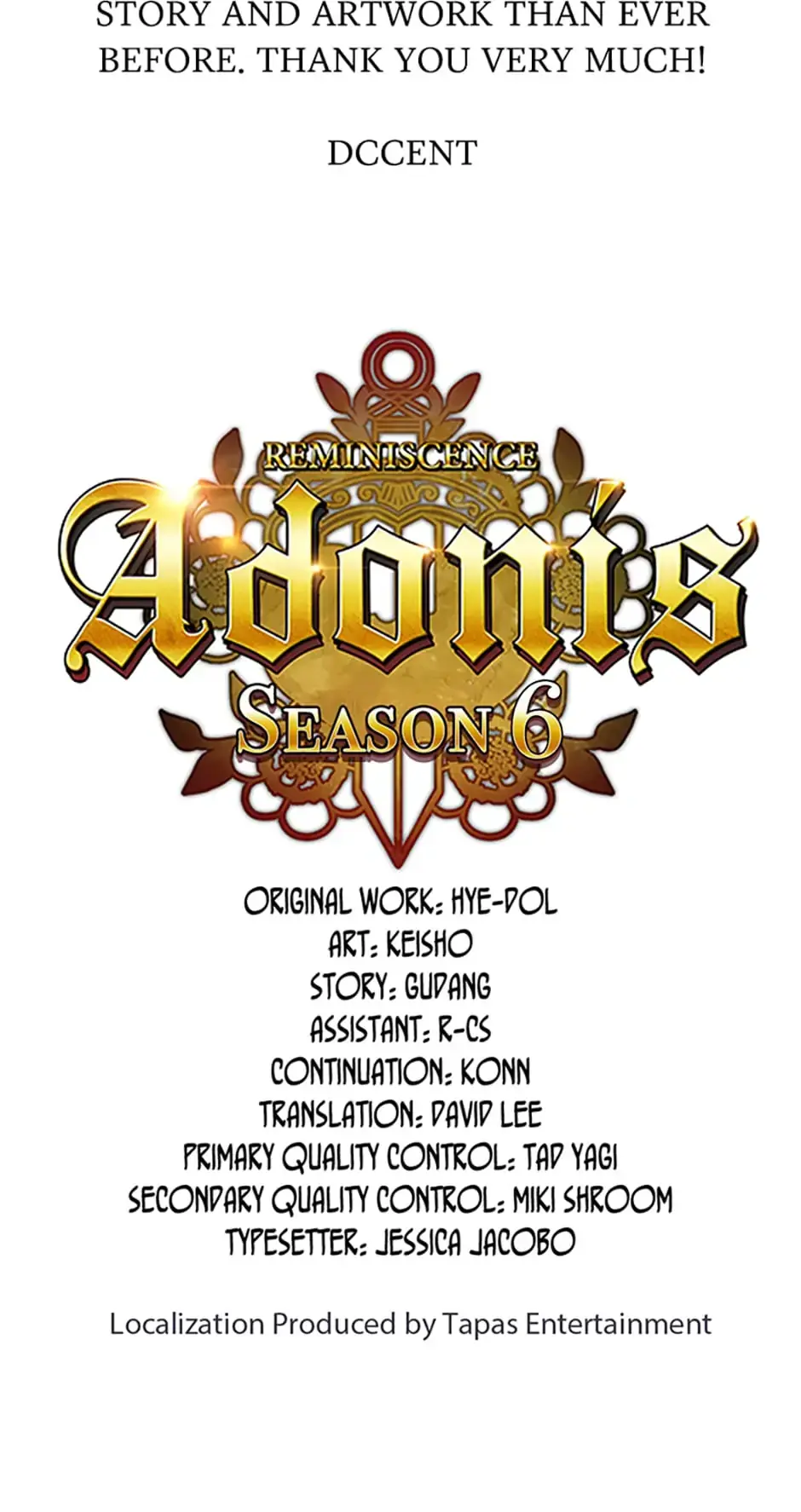 Reminiscence Adonis Manhwa Chapter 238 - Page 60