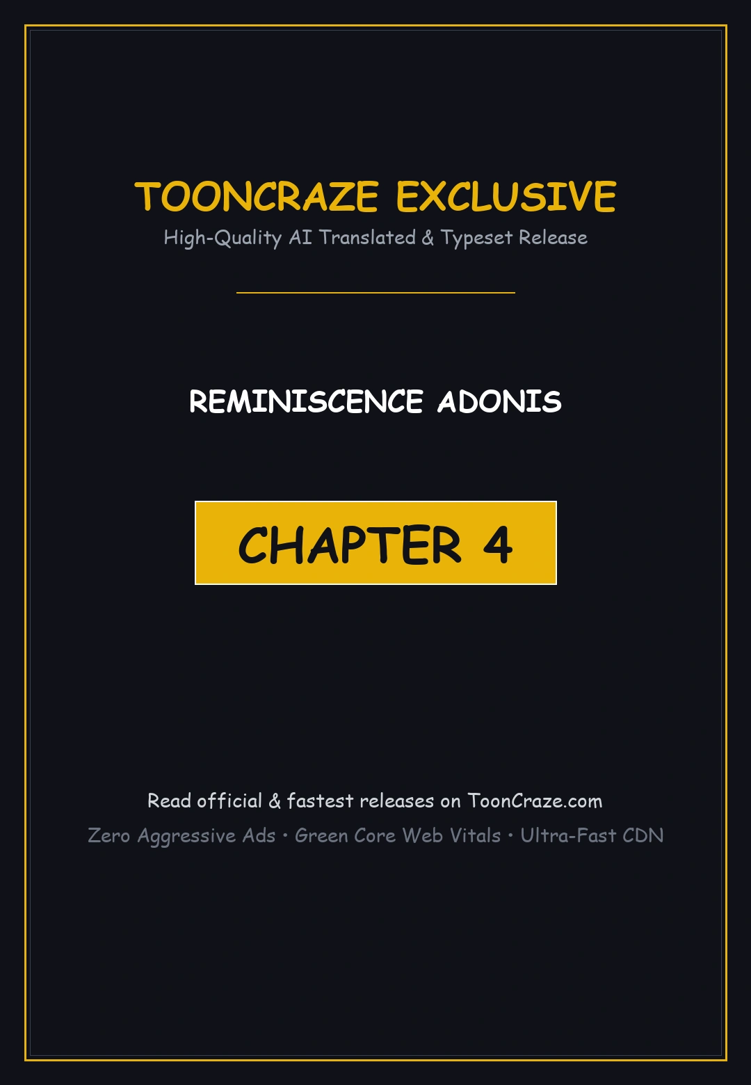 Reminiscence Adonis Manhwa Chapter 4 - Page 1
