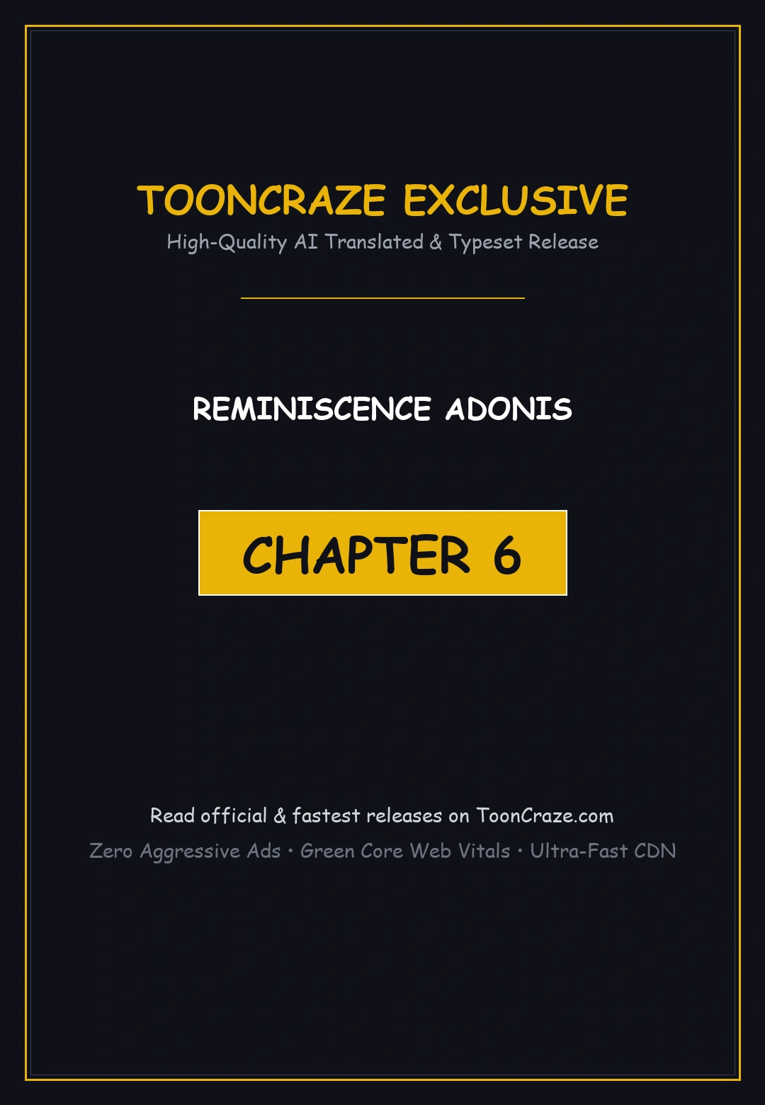 Reminiscence Adonis Manhwa Chapter 6 - Page 1