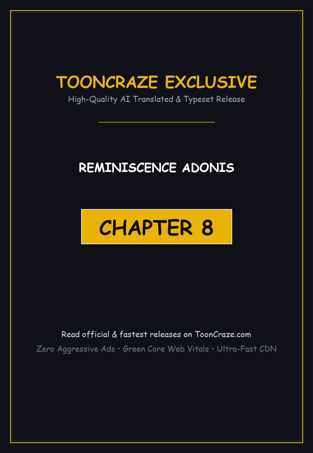 Reminiscence Adonis Manhwa Chapter 8 - Page 1