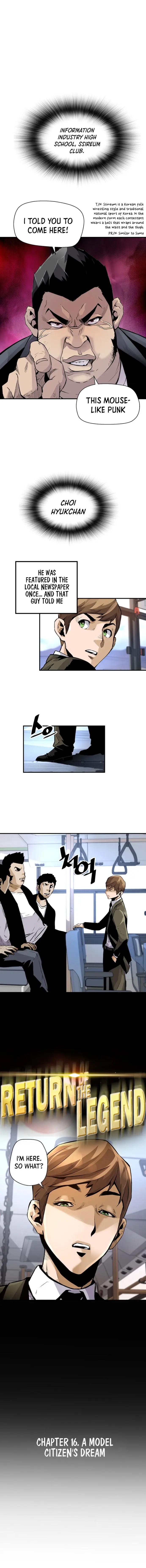 Return Of The Legend Oiofbb Chapter 16 - Page 3