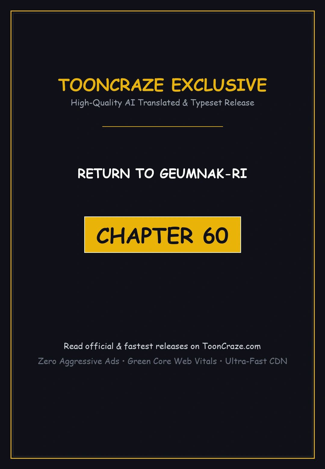 Return To Geumnak Ri Chapter 60 - Page 1