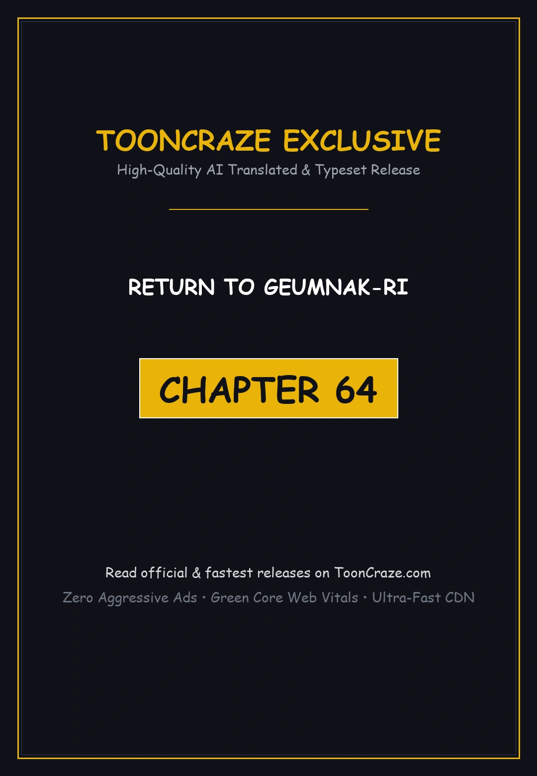 Return To Geumnak Ri Chapter 64 - Page 1