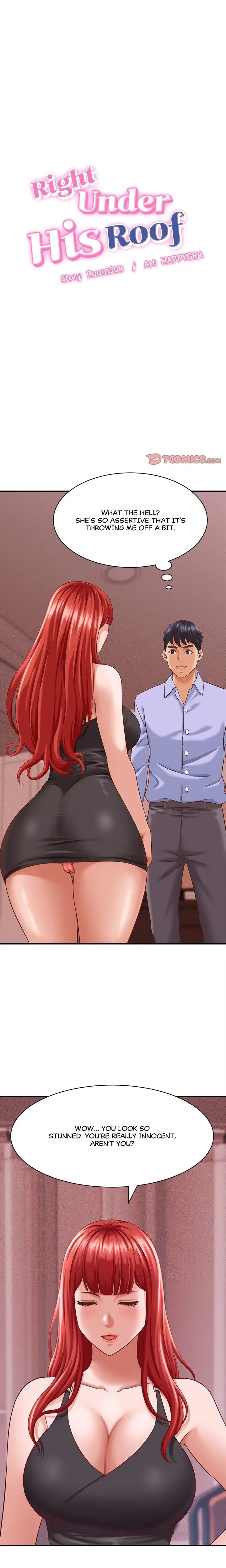 Right Under His Roof Chapter 10 - Page 1