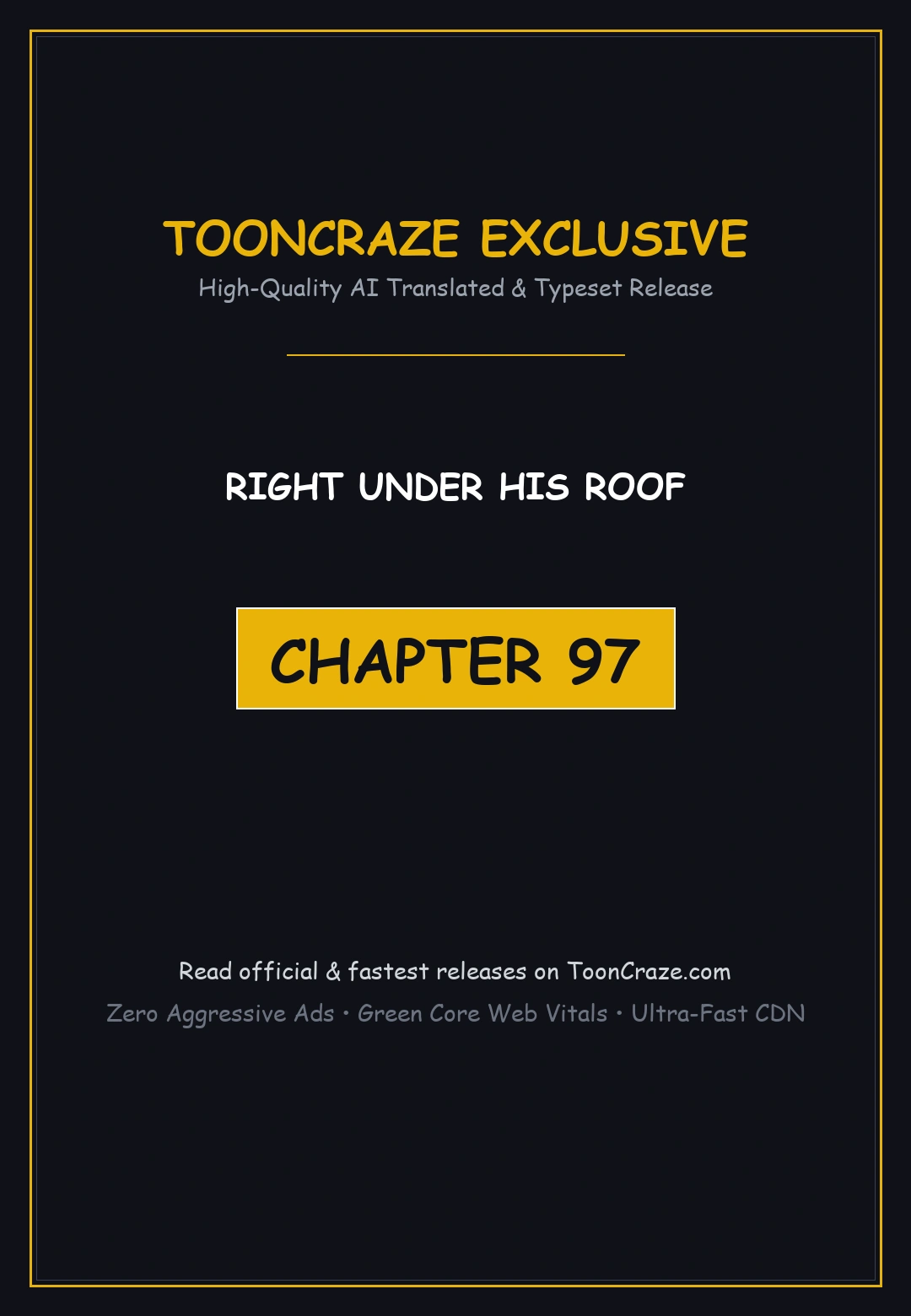 Right Under His Roof Chapter 97 - Page 1