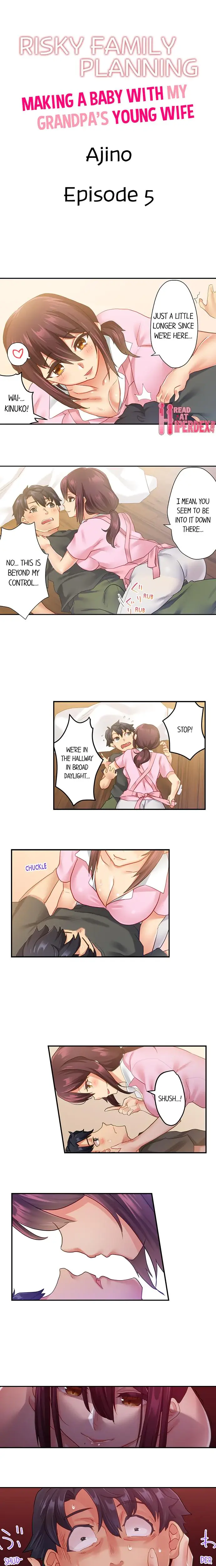 Risky Family Planning Making A Baby With My Grandpas Young Wife Chapter 5 - Page 1