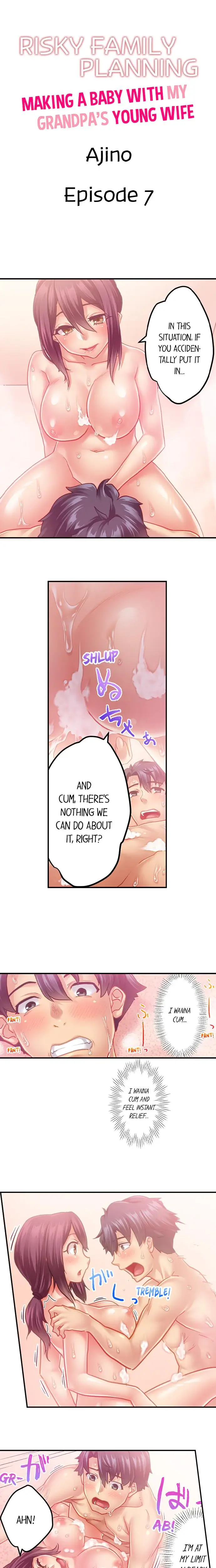 Risky Family Planning Making A Baby With My Grandpas Young Wife Chapter 7 - Page 1