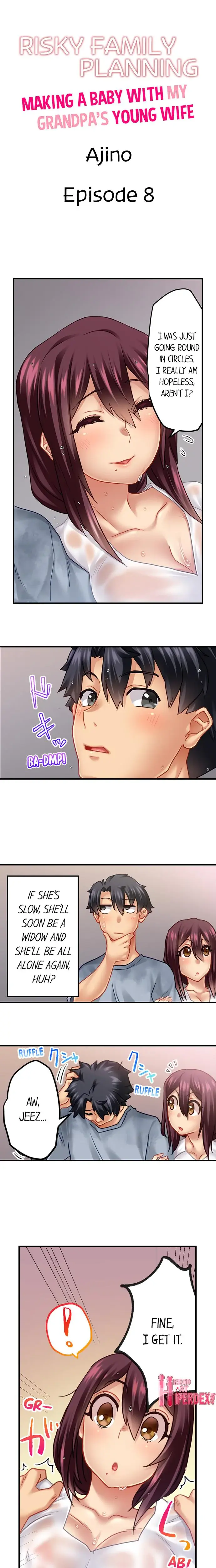 Risky Family Planning Making A Baby With My Grandpas Young Wife Chapter 8 - Page 1