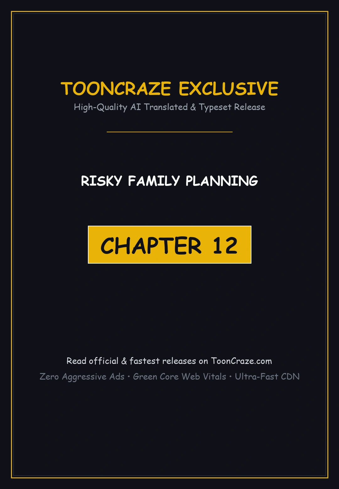 Risky Family Planning Chapter 12 - Page 1