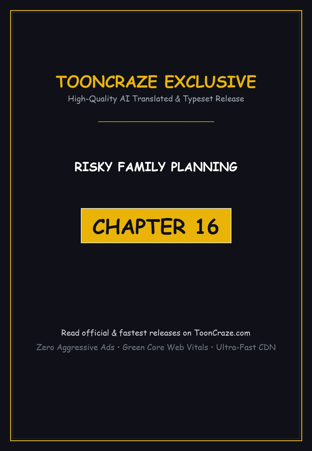 Risky Family Planning Chapter 16 - Page 1