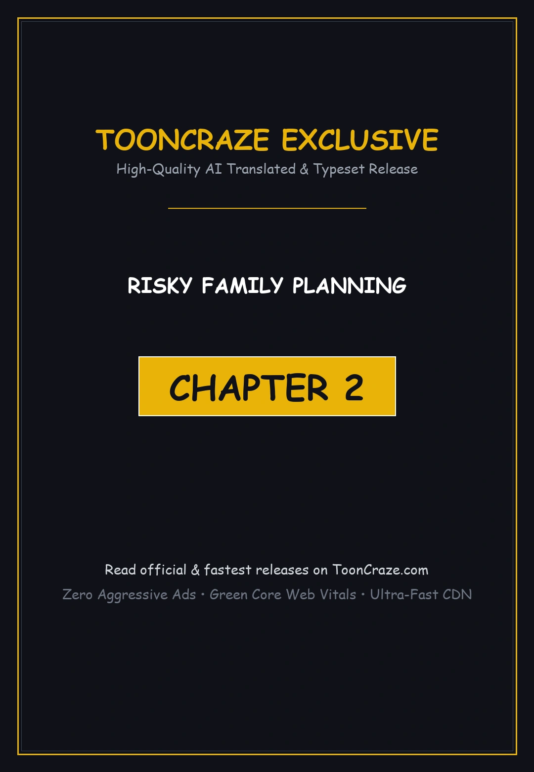 Risky Family Planning Chapter 2 - Page 1