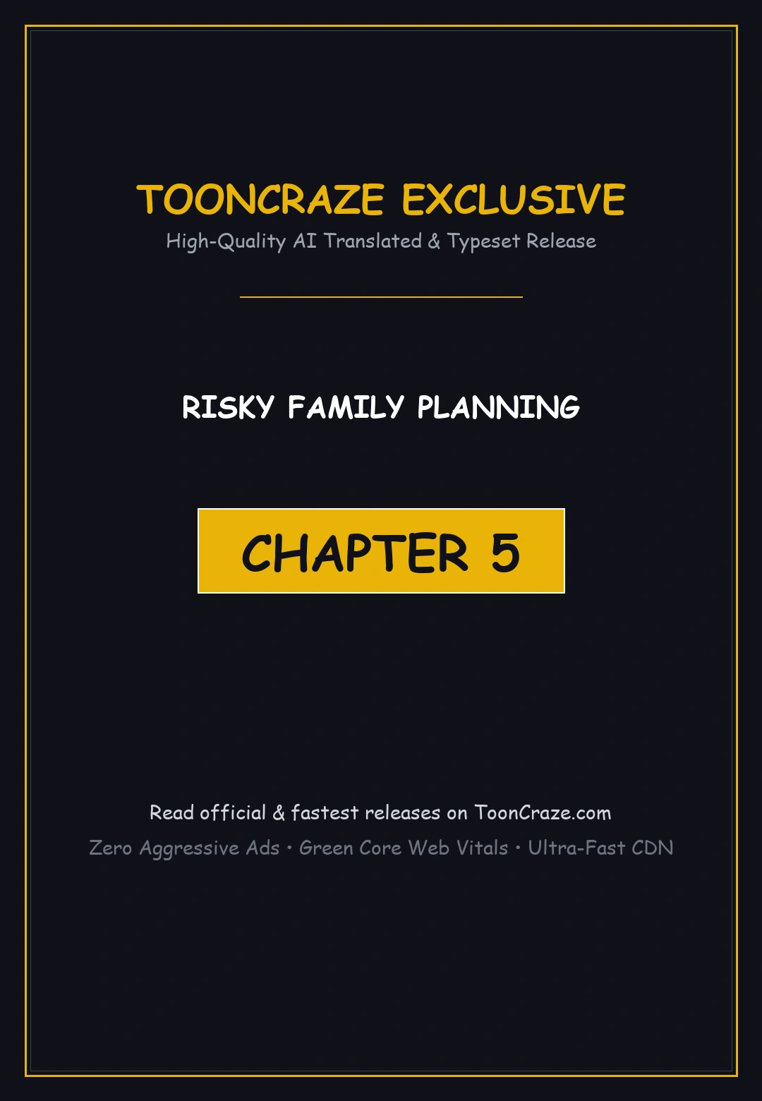Risky Family Planning Chapter 5 - Page 1