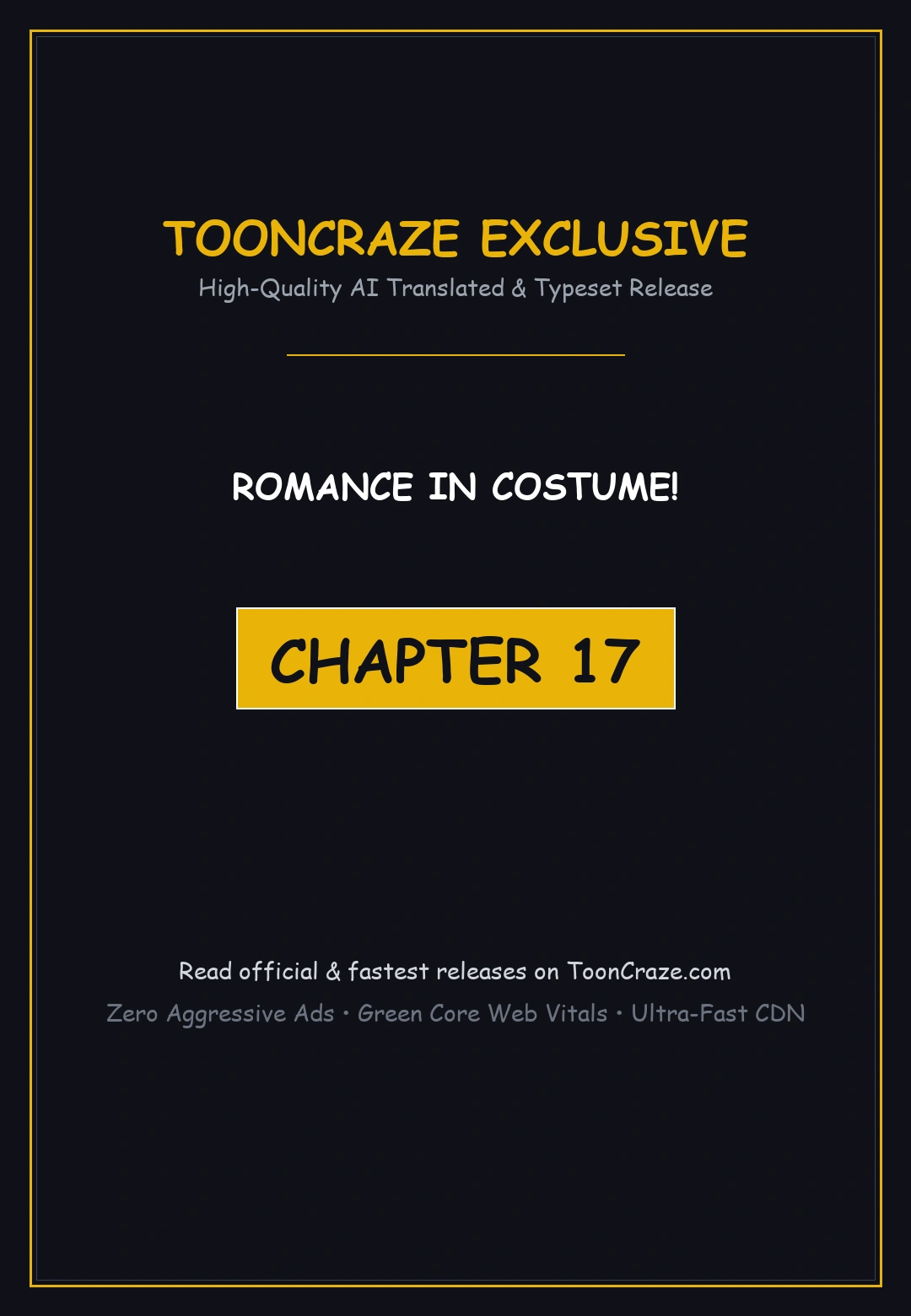 Romance In Costume Chapter 17 - Page 1