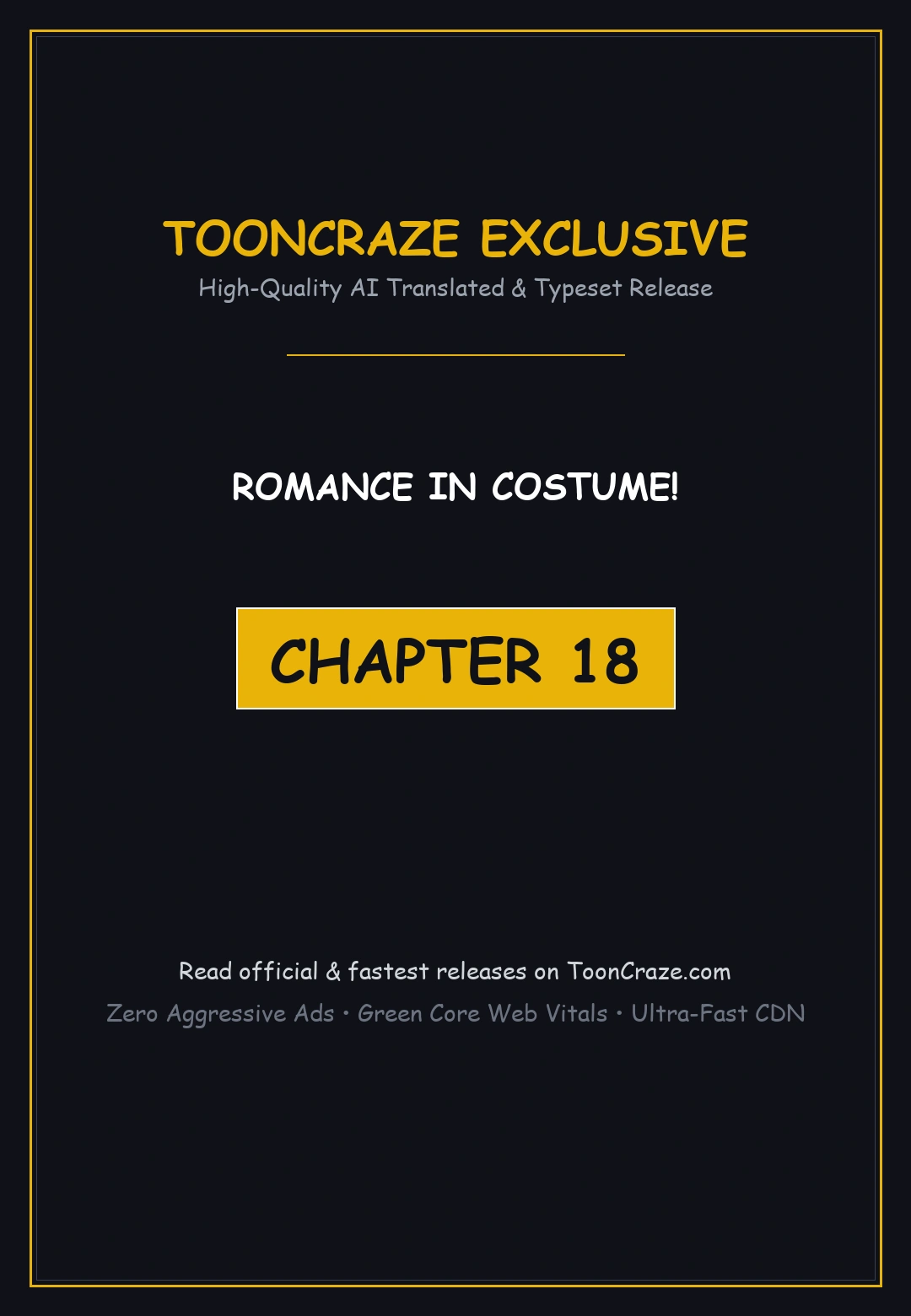 Romance In Costume Chapter 18 - Page 1