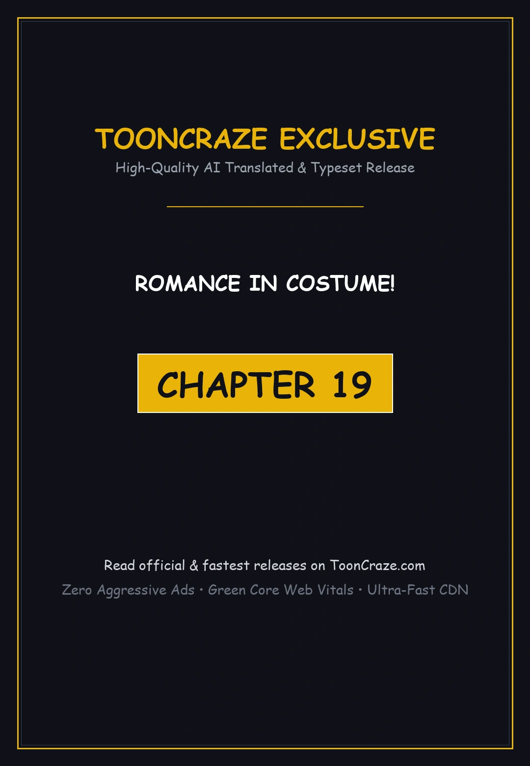 Romance In Costume Chapter 19 - Page 1