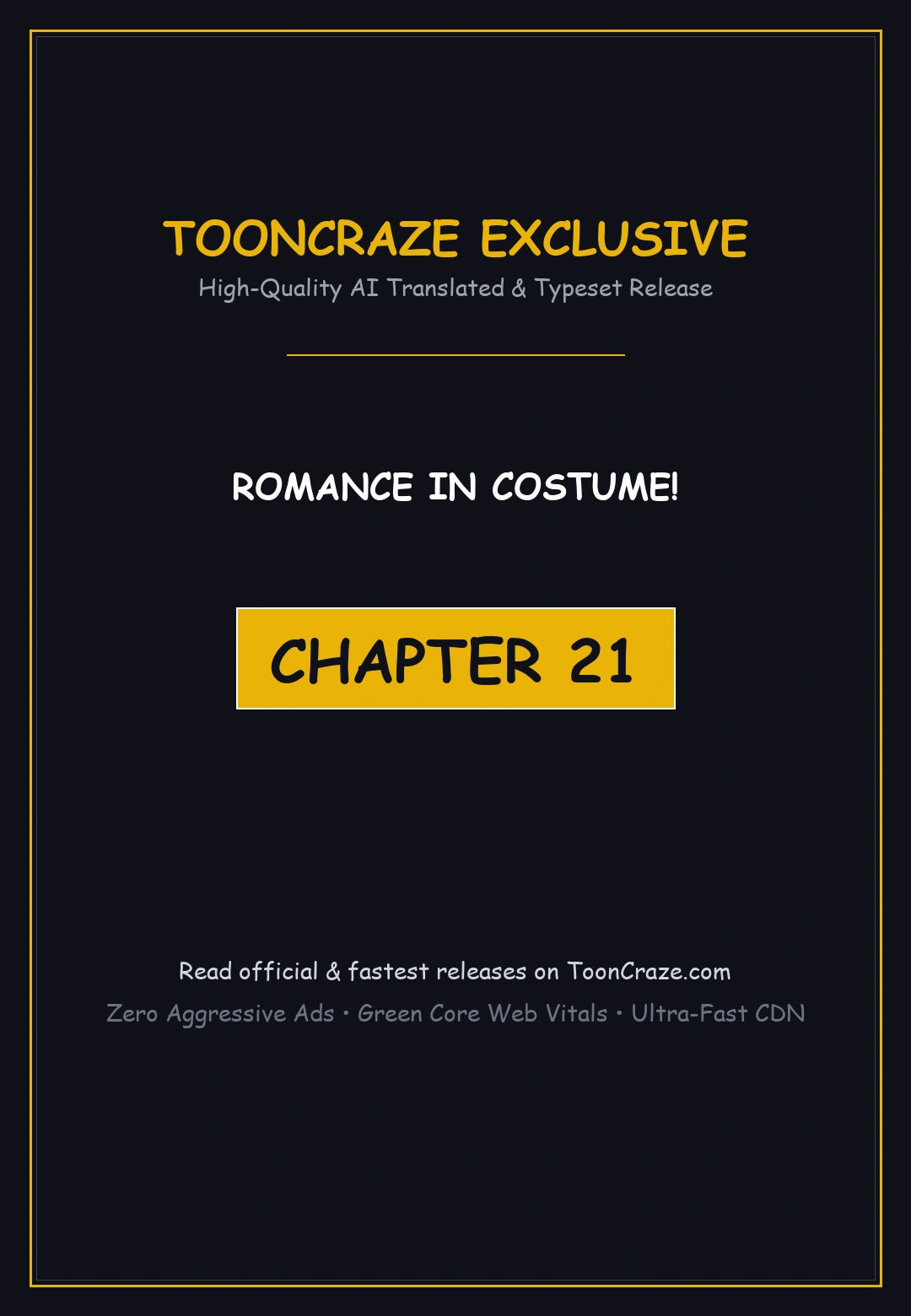 Romance In Costume Chapter 21 - Page 1