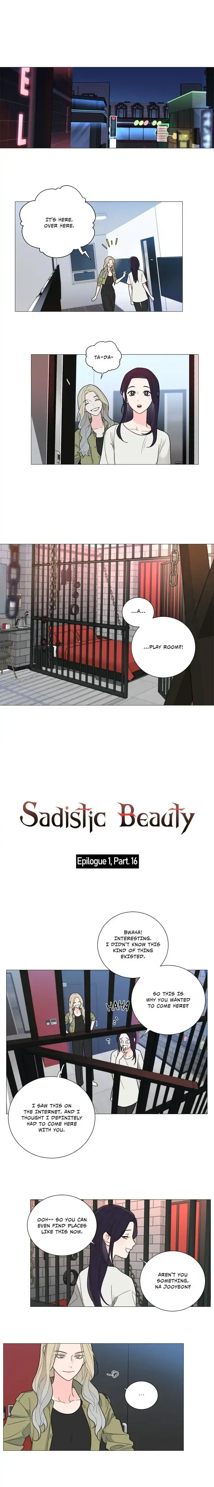 Sadistic Beauty Epilogue Chapter 16 - Page 1