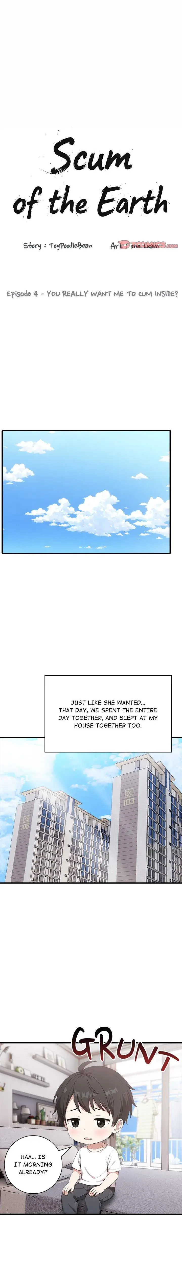 Scum Of The Earth Chapter 4 - Page 1
