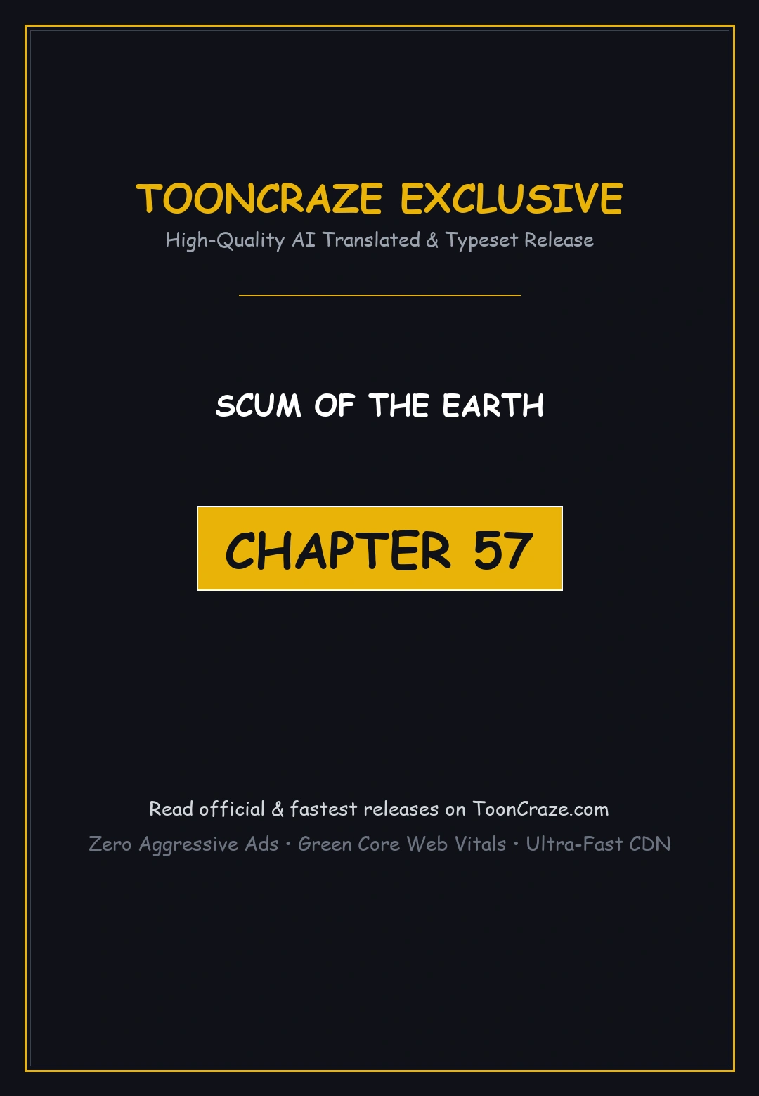 Scum Of The Earth Chapter 57 - Page 1