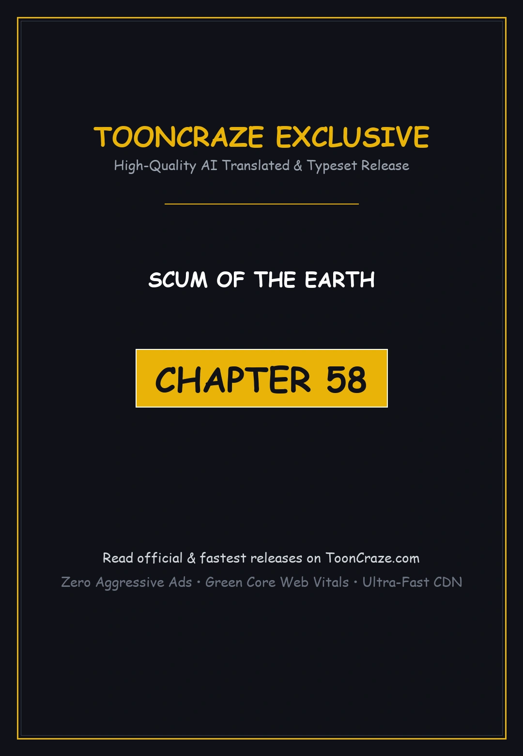 Scum Of The Earth Chapter 58 - Page 1